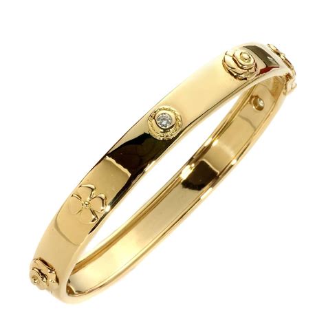 gold chanel bangle|authentic chanel charm bracelets.